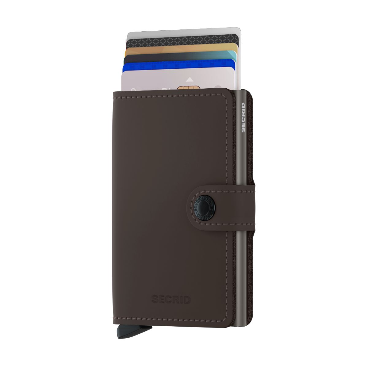 MINIWALLET MATTE TRUFFLE