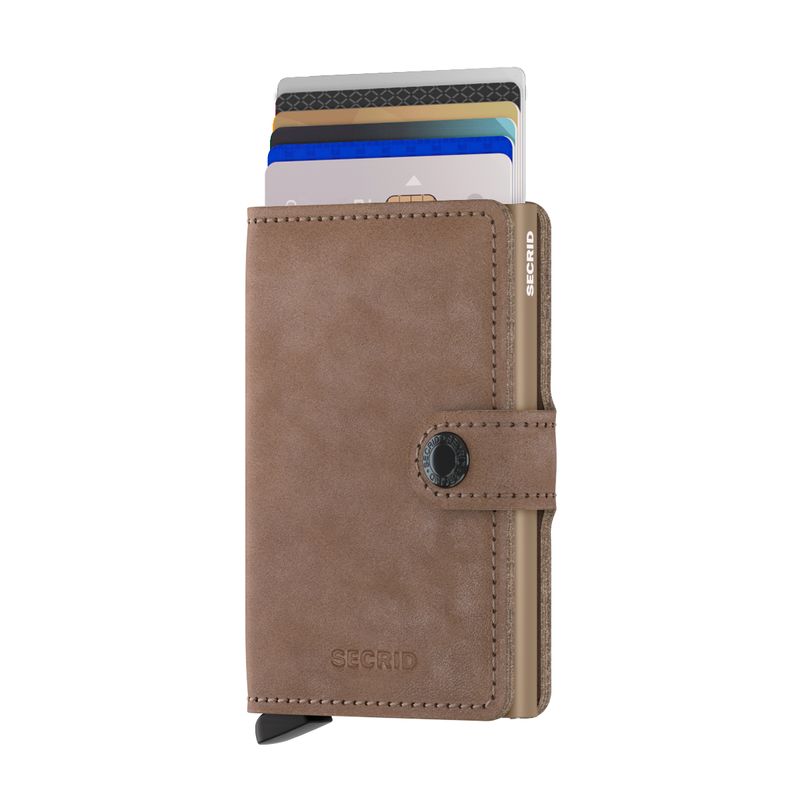 MINIWALLET VINTAGE TAUPE