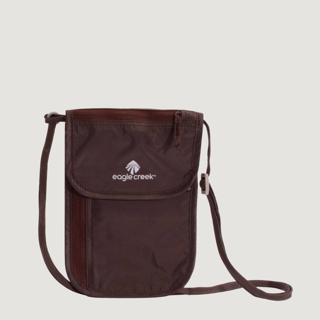 UNDERCOVER NECK WALLET DLX, Color: MOCHA