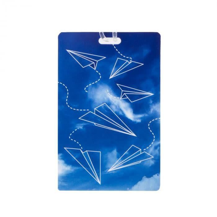 PERSONAL EXPRESSIONS LUGGAGE TAG , Color: PAPER PLANE