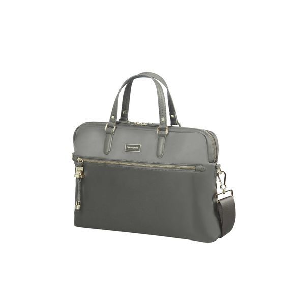 KARISSA BIZ BAILHANDLE 15.6&quot; (88232), Color: GUNMETAL GREEN