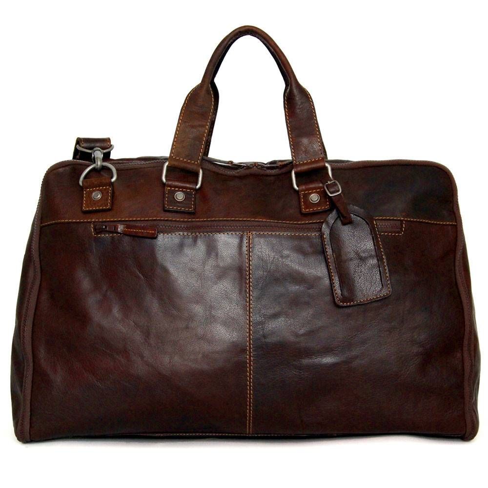 Voyager Large Convertible Valet Bag #7550, Color: Brown