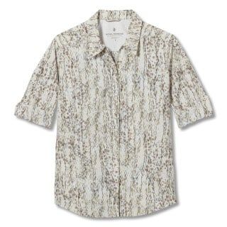 WOMEN&#39;S EXPEDITION II 3/4 SLEEVE, CREME SIMMER (Y322024-130), Size: S