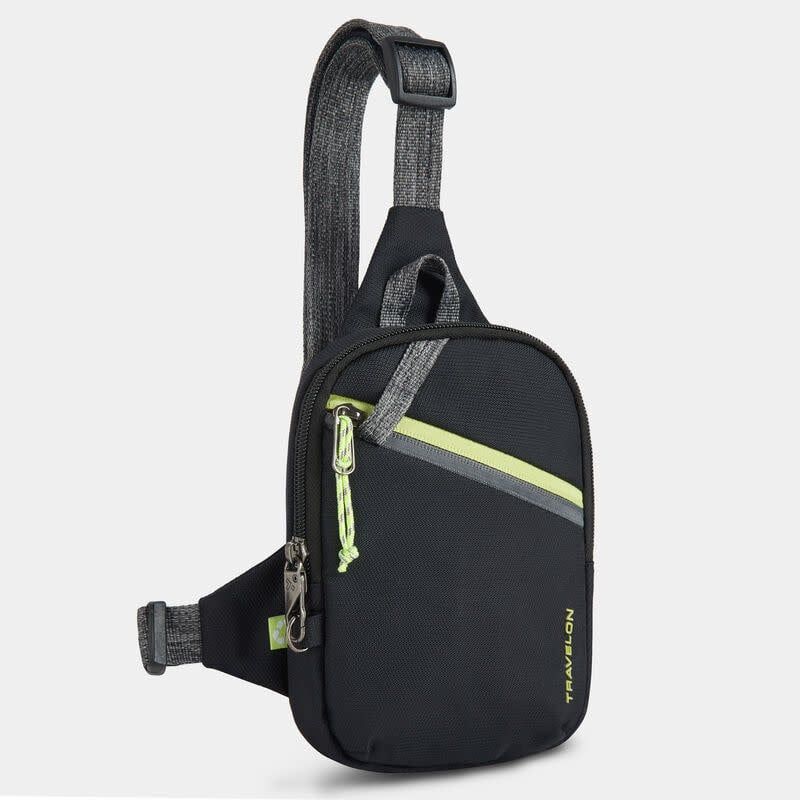 GREENLANDER  ANTI-THEFT COMPACT SLING (43583, Color: 501) JET BLACK