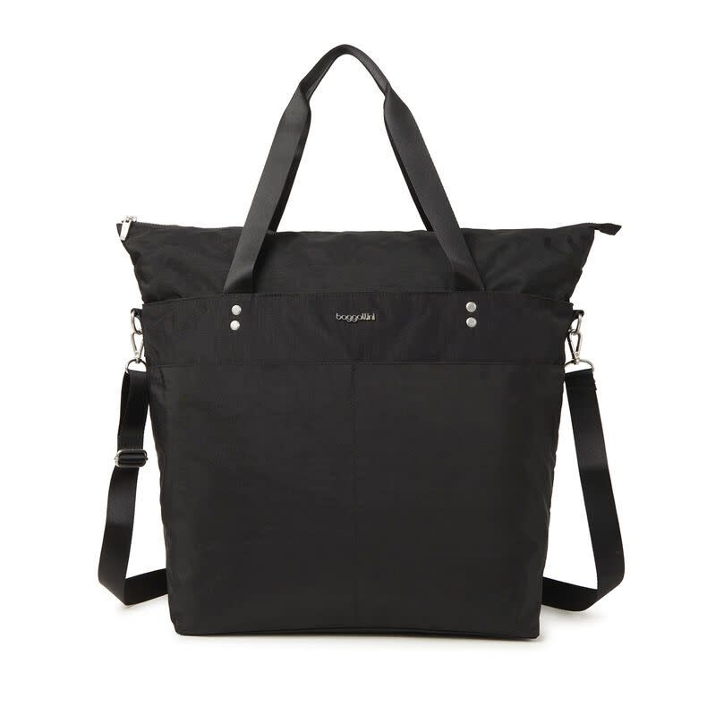 LARGE CARRYALL TOTE (LCA694), Color: BLACK