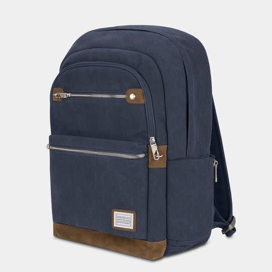 ANTI-THEFT HERITAGE BACKPACK (33070), Color: INDIGO
