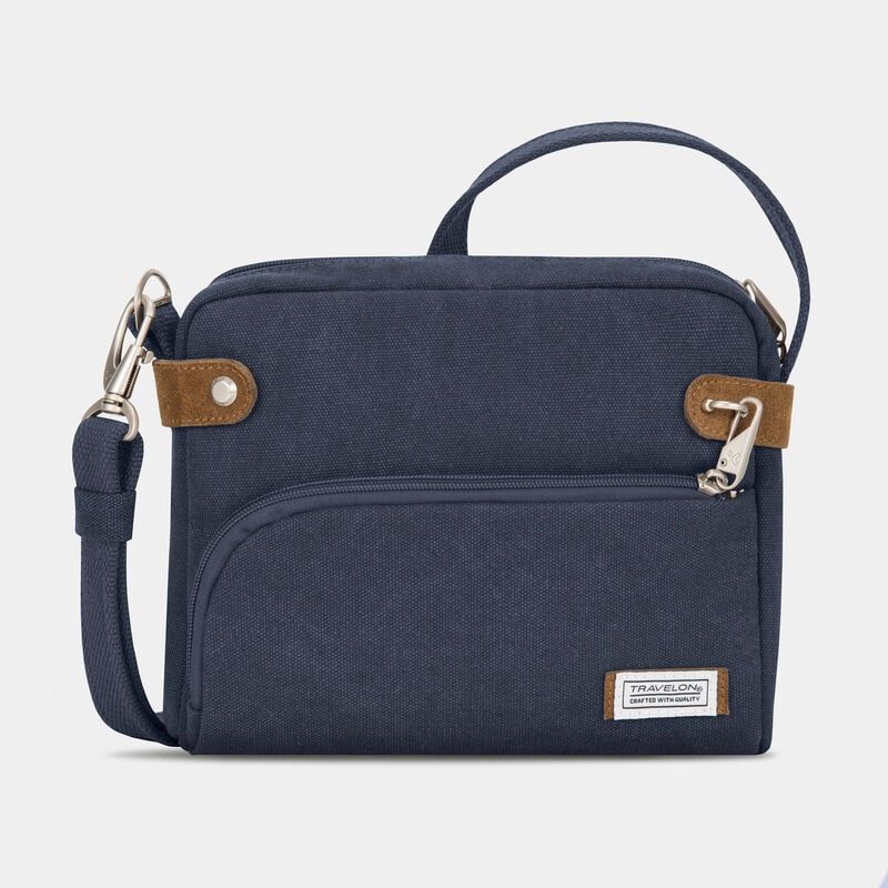 ANTI-THEFT HERITAGE CROSSBODY (33071), Color: INDIGO