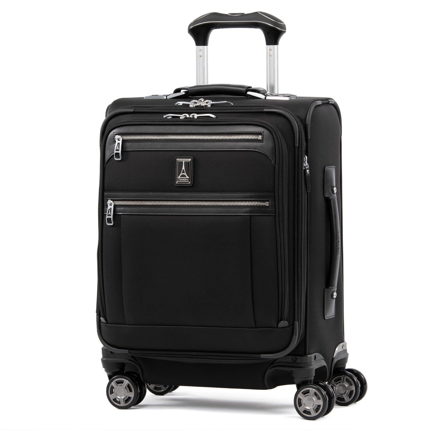 PLATINUM ELITE 21&quot; INTERNATIONAL EXP CARRY-ON SPINNER (4091867, Color: 01) SHADOW BLACK
