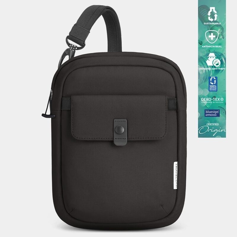 ORIGIN ANTI-THEFT SLIM BAG (43555, Color: 500) BLACK