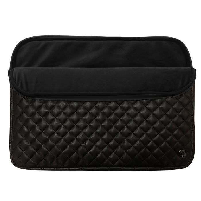 LAPTOP SLEEVE NEOPRENE/PLUSH, Color: LOLA BLACK (70208)