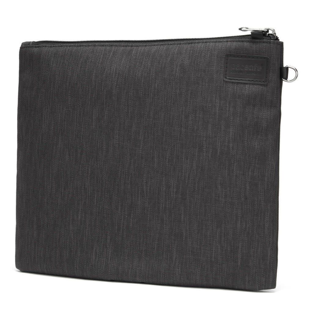 RFIDSAFE LARGE TRAVEL POUCH (11030, Color: 136) CARBON