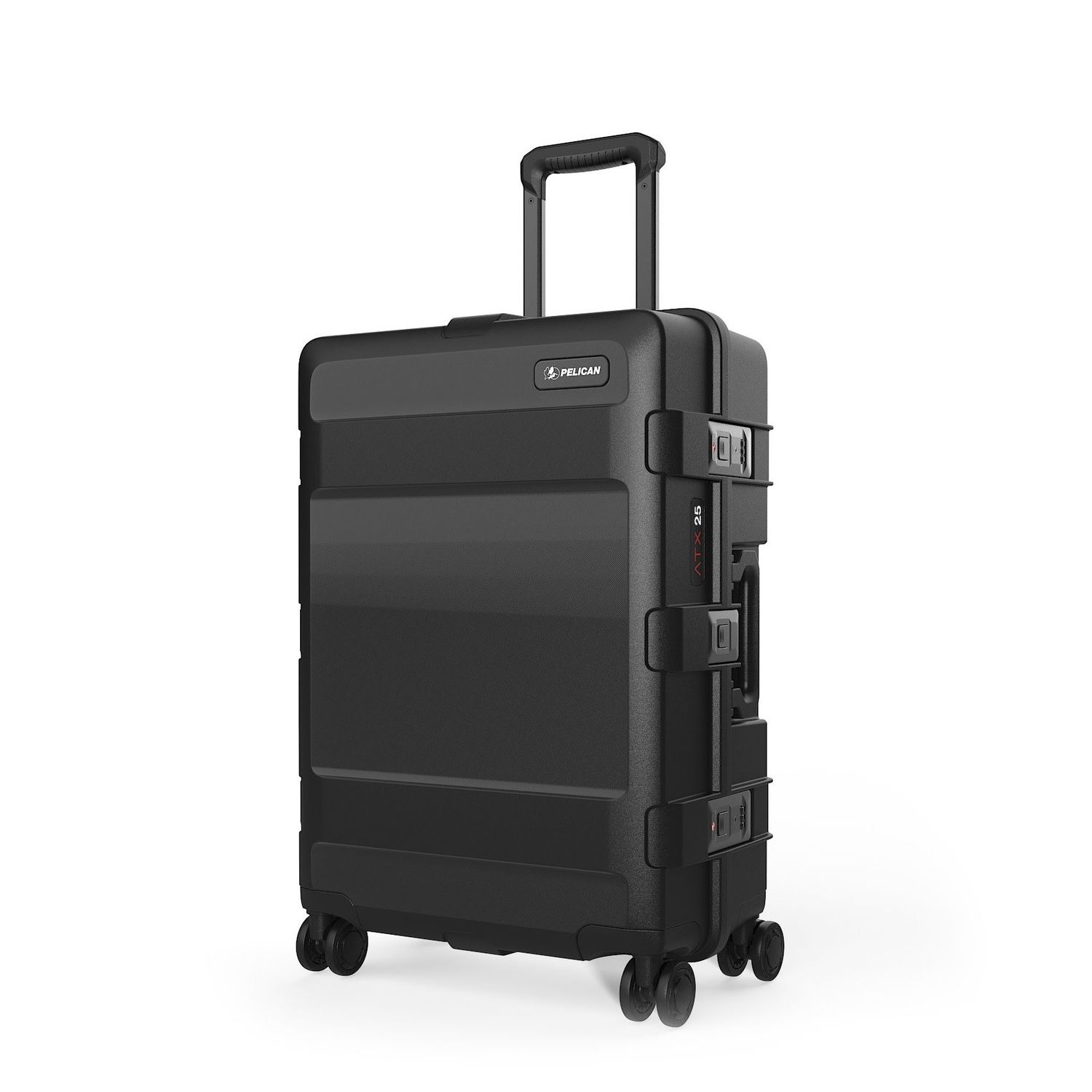 ATX 25&quot; HARD-SIDE MEDIUM CHECK-IN (HC25-00080), Color: BLACK