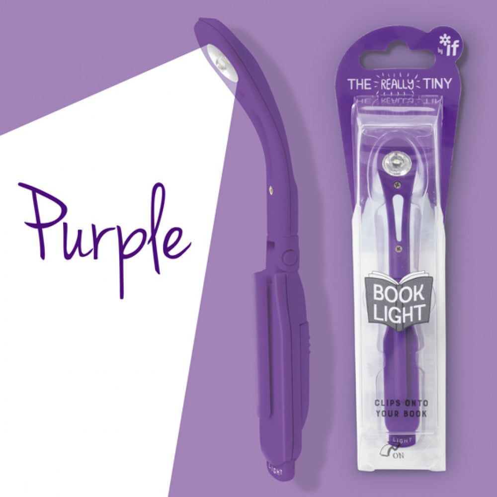 REALLY TINY BOOK LIGHT, Color: PURPLE (IF-5101)
