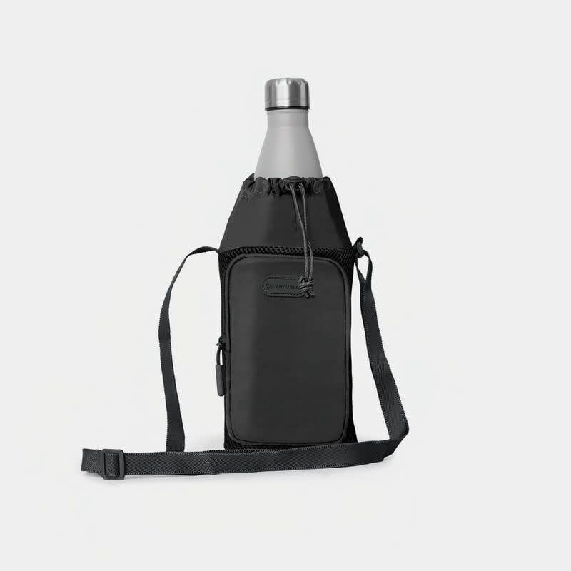 PI GOGO  INSULATED WATER BOTTLE (43630-, Color: 500) BLACK