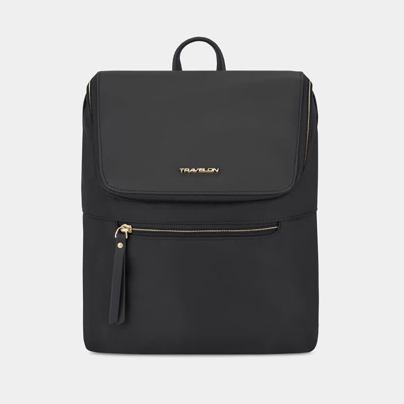 ANTI-THEFT ADDISON BACKPACK (43494, Color: 500) BLACK