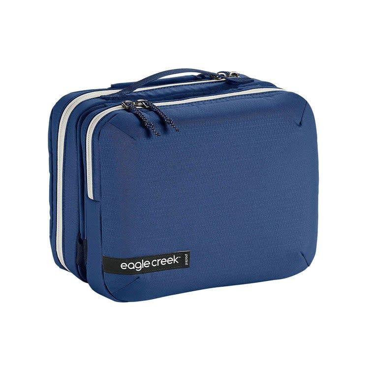 PACK-IT REVEAL TRIFOLD TOILETRY KIT (EC0A48ZE), Color: 340 AZURE BLUE/GREY