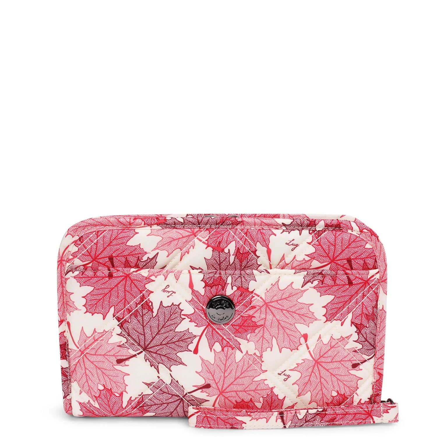 ZEPPELIN ZIPPERED WALLET, Color: MAPLES CREAM