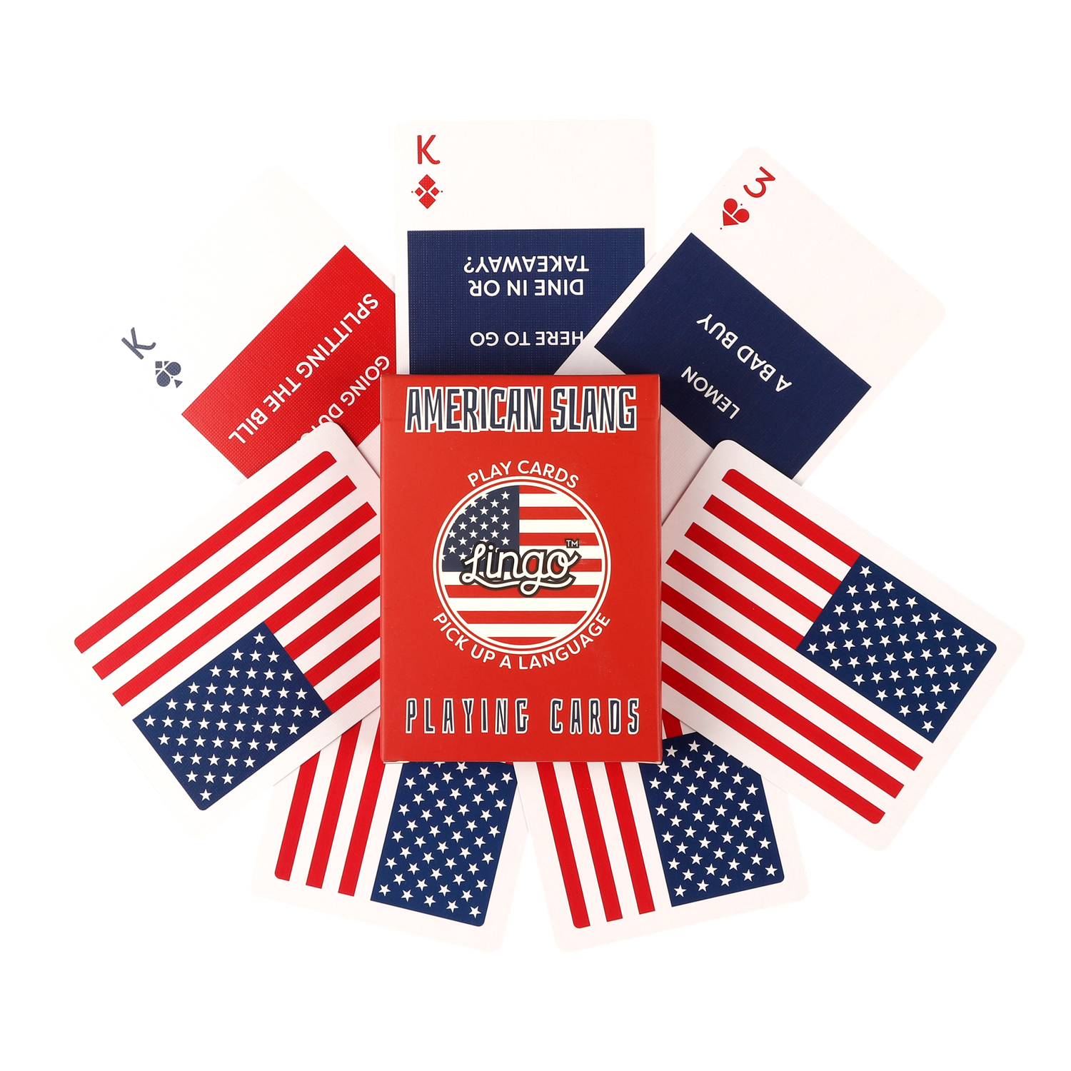 LINGO PLAYING CARDS, Color: AMERICAN SLANG
