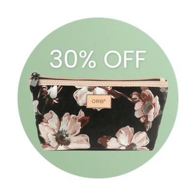 Orb Travel Cosmetic Cases 30% Off