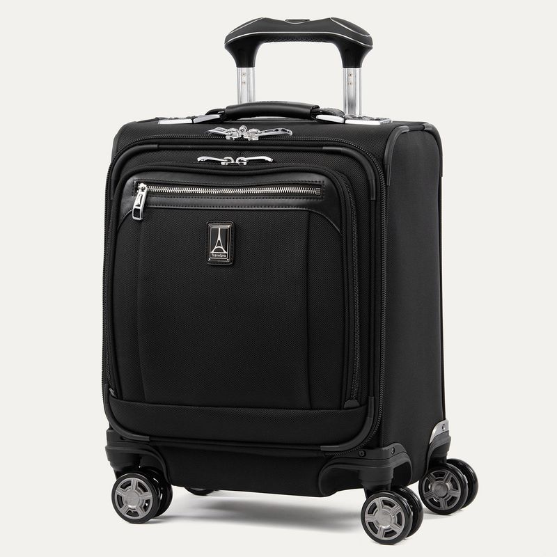 PLATINUM ELITE CARRY-ON SPINNER TOTE - SHADOW BLACK