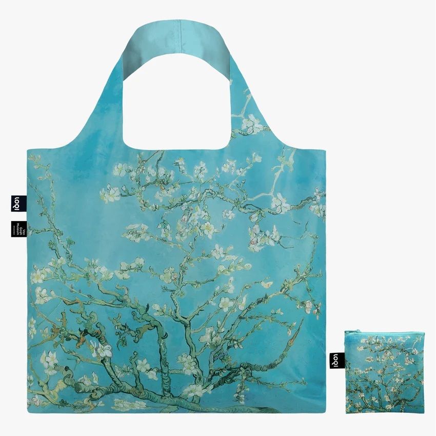 LOQI TOTE MUSEUM, Color: VAN GOGH ALMOND BLOSSOM