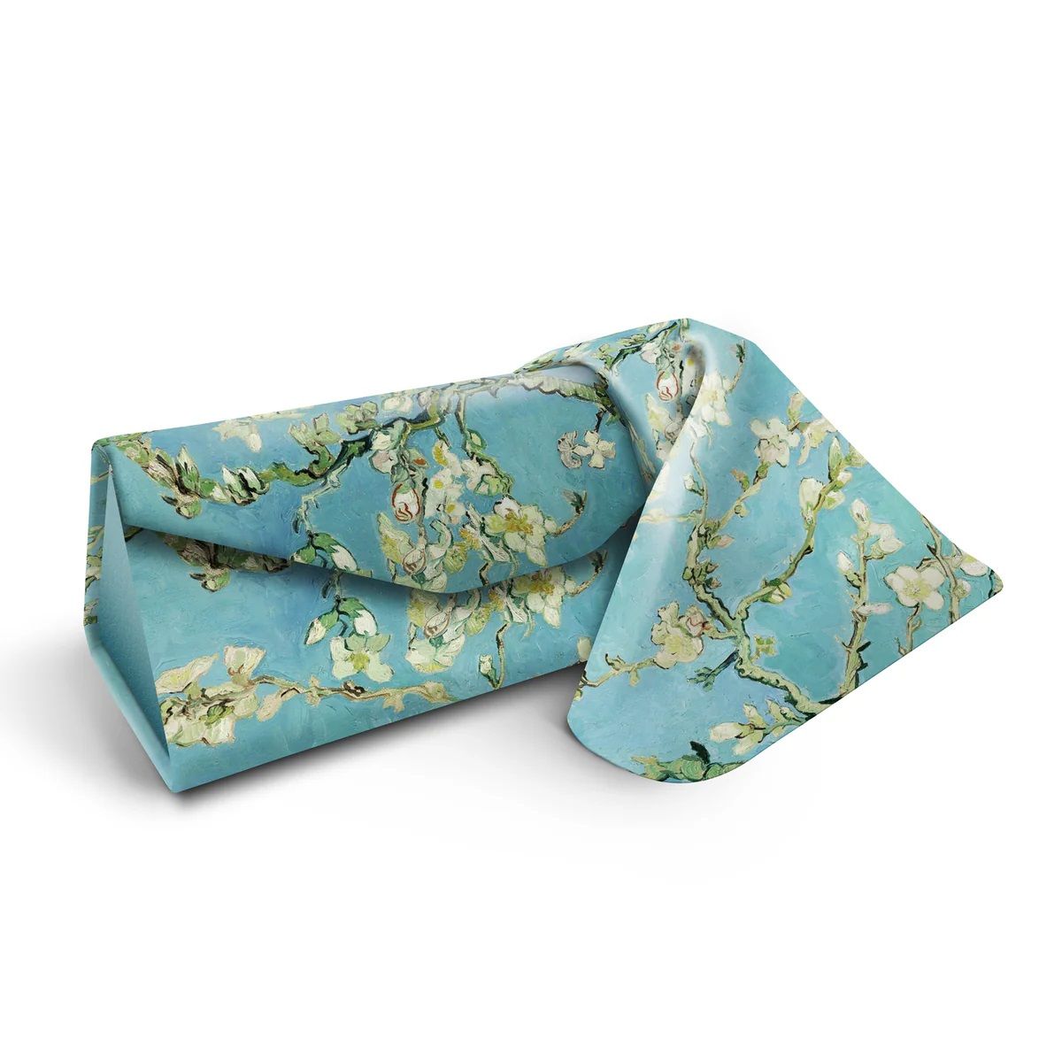 FOLDING PROTECTIVE GLASSES CASE (RCSG), Color: M24 VAN GOGH ALMOND BLOSSOM