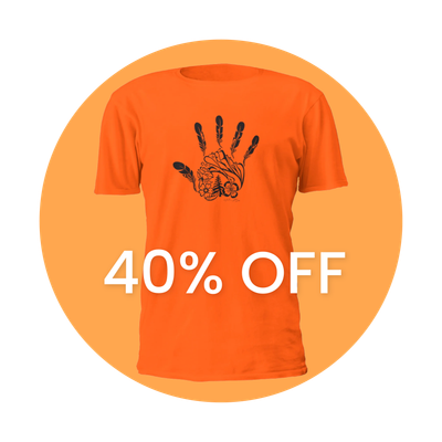 Orange T-shirt 40% Off