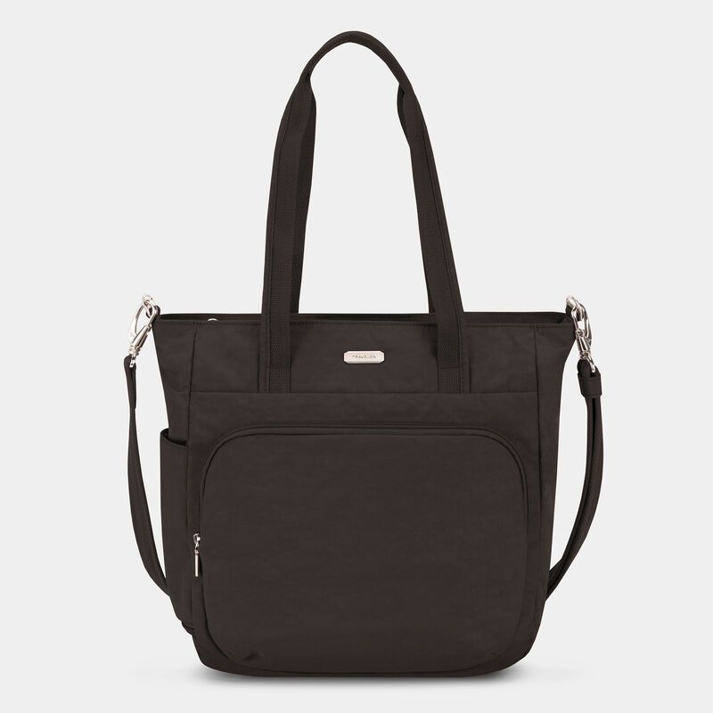 ANTI-THEFT ESSENTIALS CONVERTIBLE BACKPACK/TOTE (43490, Color: 500) BLACK