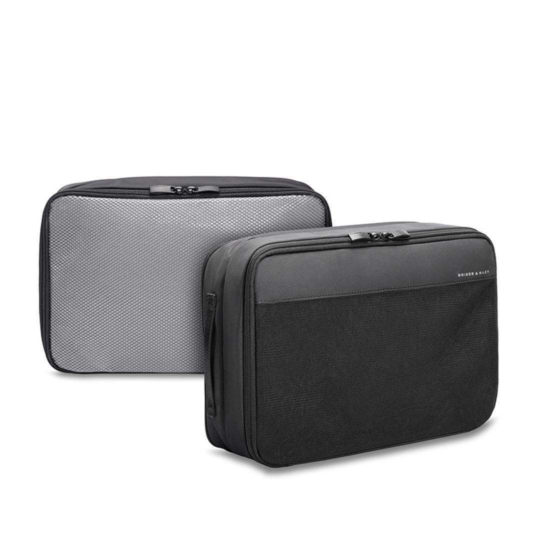 DOUBLE-SIDED PACKING CUBE (X102-4) BLACK