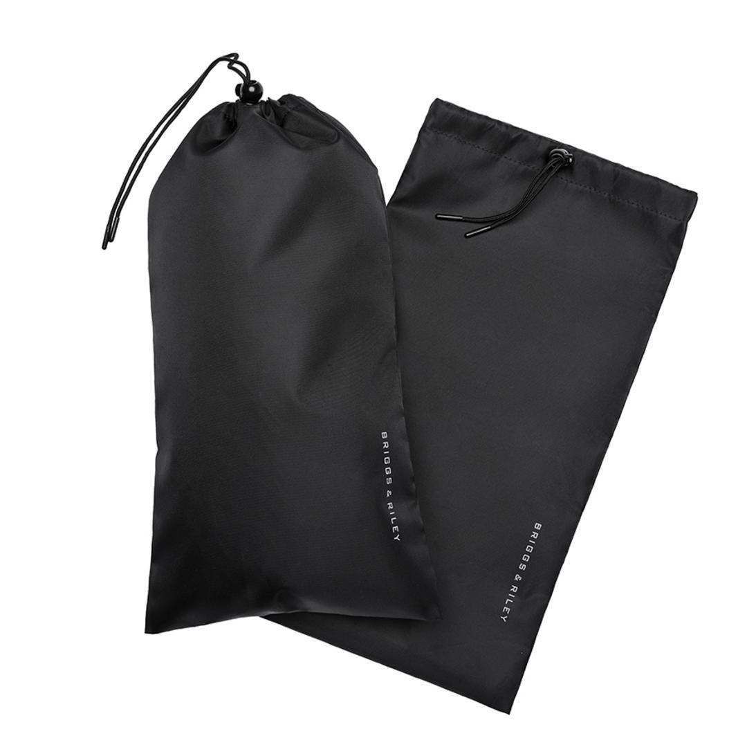 SHOE BAGS (PAIR) BLACK (X132-4)