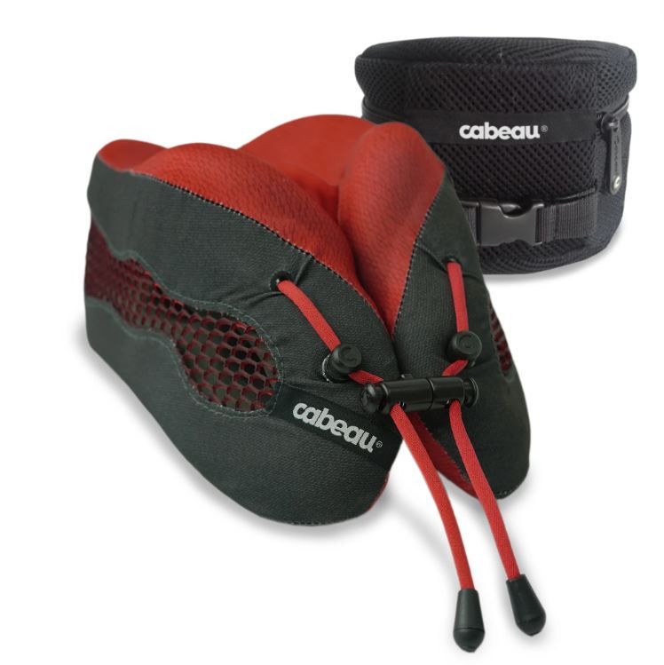 EVOLUTION COOL TRAVEL PILLOW (TPEC28, Color: 25) RED