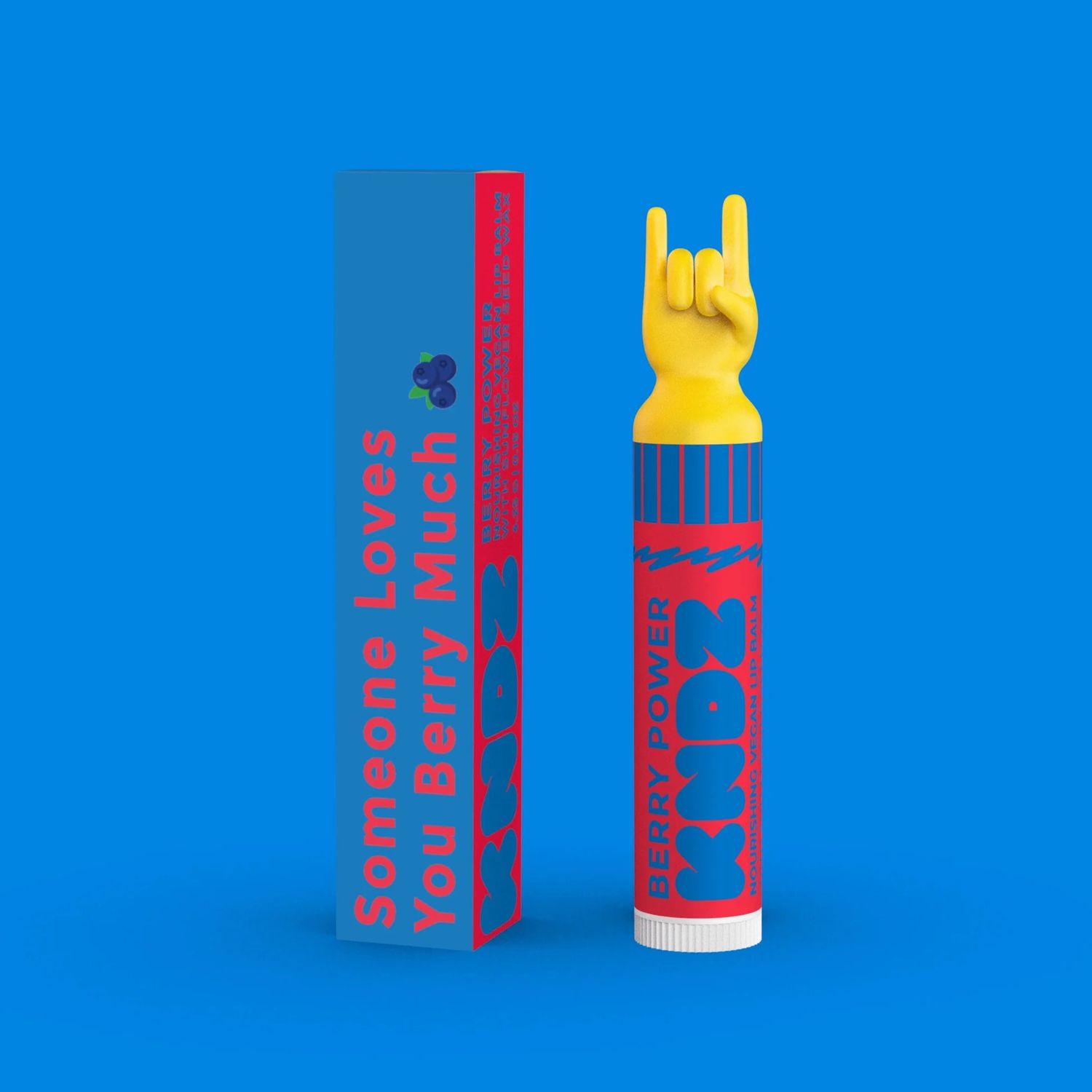 VEGAN LIP BALM, Color: ROCK BERRY POWER