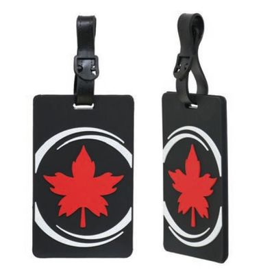 BAG TAGS 2PACK 3-D CANADA