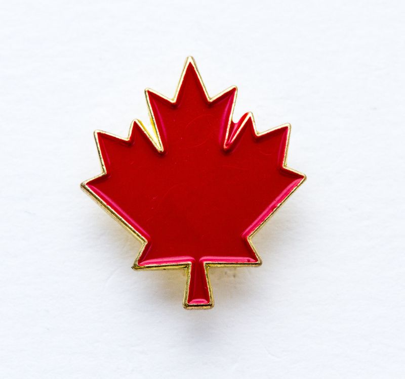 CANADA LEAF LAPEL PIN (CDA-LFPIN)