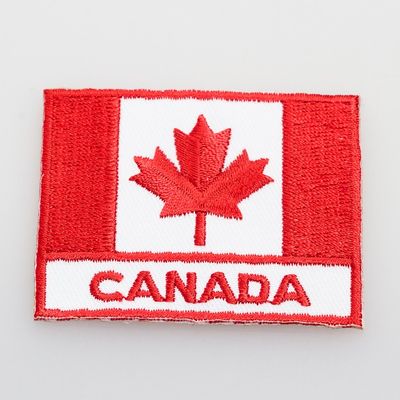 CANADA FLAG PATCH W/ NAME (CDA-FPN)