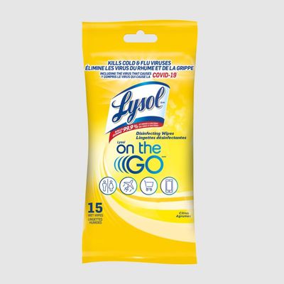 ON-THE-GO CITRUS DISINFECTING WIPES 15PK (L31120)