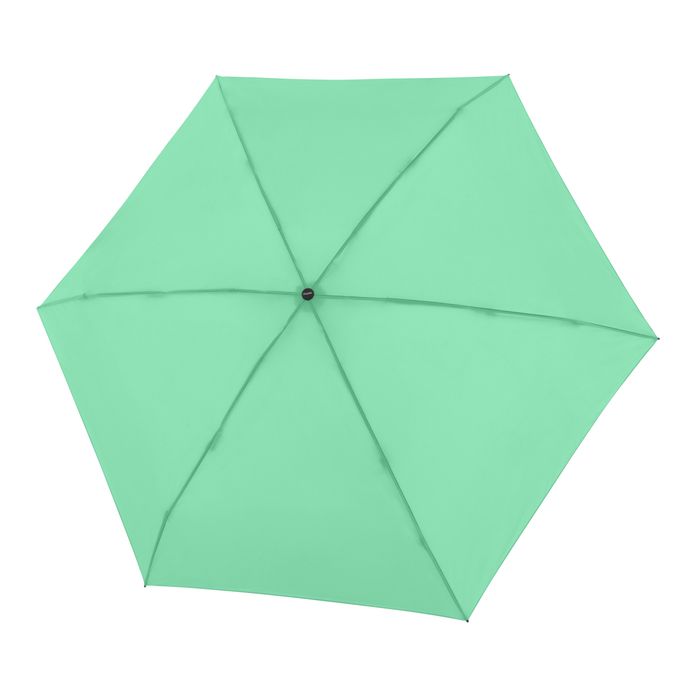 FIBER MINI COMPACT UMBRELLA, Color: MINT GREEN