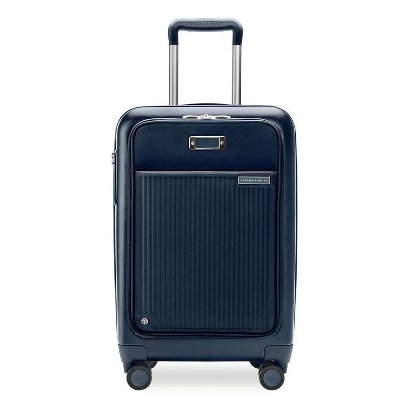SYMPATICO FRONT POCKET CARRY-ON EXPANDABLE SPINNER (SU322FCXSP-5) NAVY
