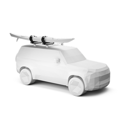 THULE HULLAVATOR PRO KAYAK RACK (898010) BLACK/SILVER THULE HULLAVATOR PRO KAYAK RACK (898010) BLACK/SILVER