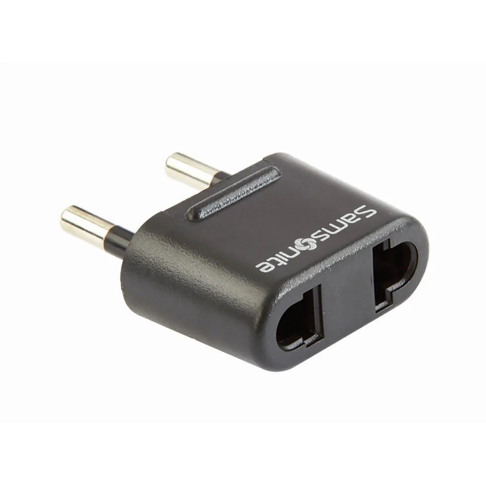 ADAPTOR PLUG EUROPE (144402-1073) BLACK/RED