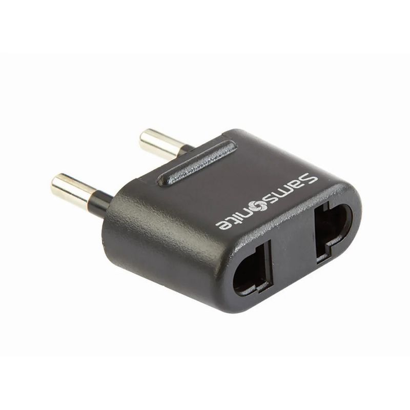 ADAPTOR PLUG EUROPE (144402-1073) BLACK/RED