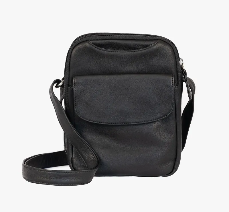 DON&#39;S CLASSIC CARRY-ALL CROSSBODY (4006) BLACK