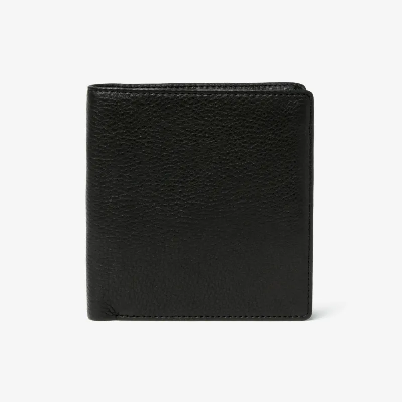 RFID EXTRA PAGE HIPSTER WALLET (1229) BLACK
