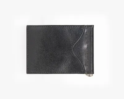 RFID MONEY CLIP WALLET (1121) BLACK