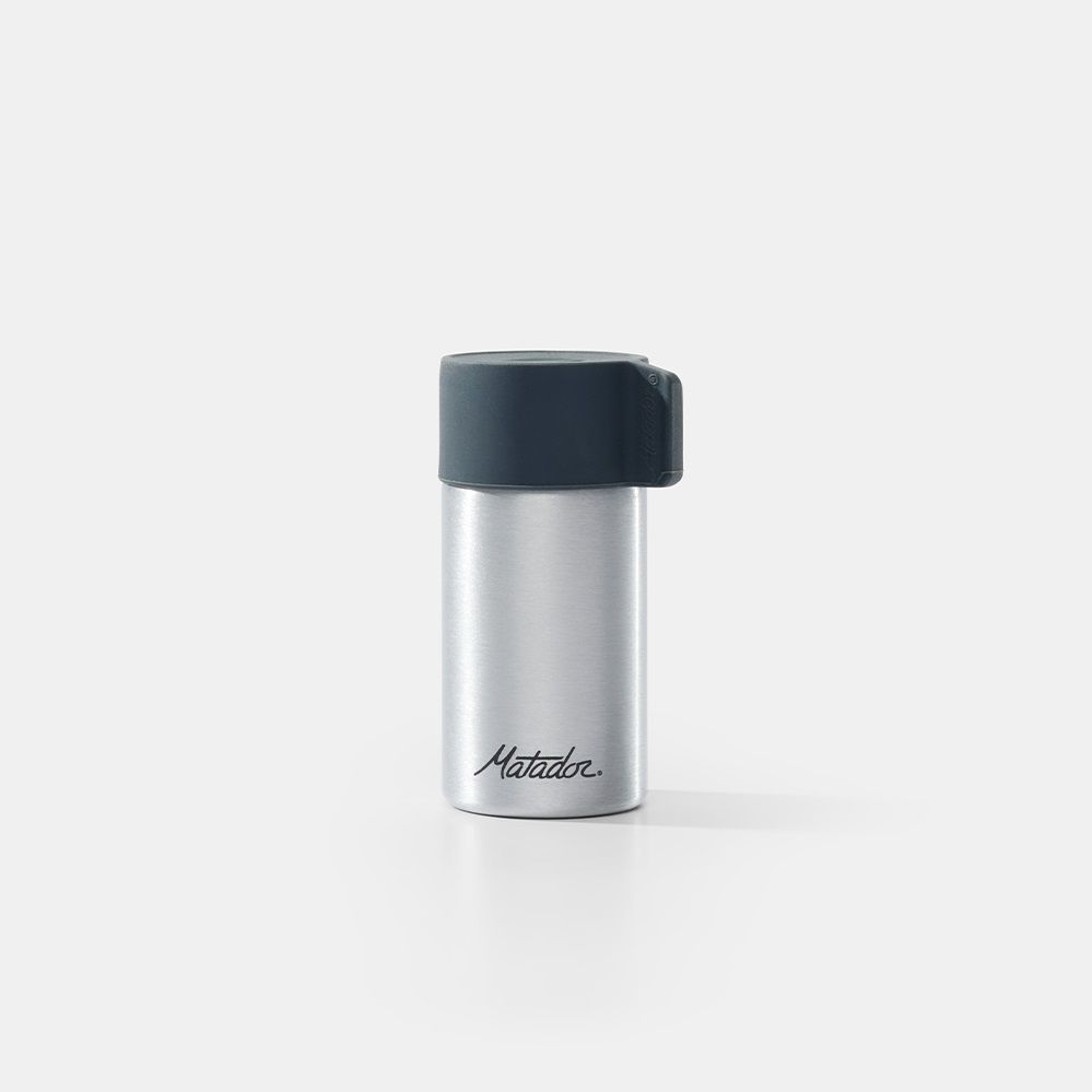 WATERPROOF TRAVEL CANISTER 40mL (MATCANS1001G) CHARCOAL