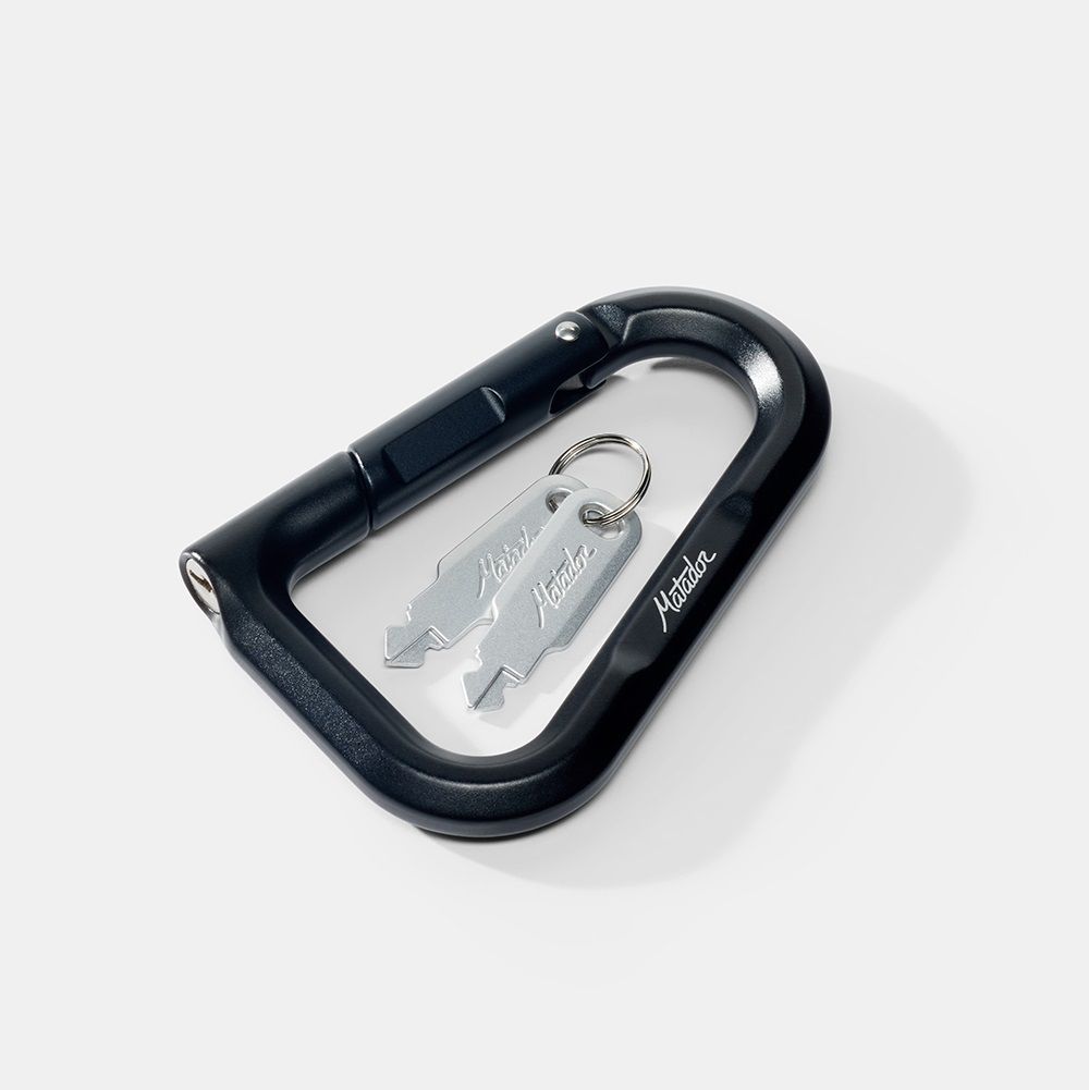 BETALOCK 2-IN-1 CARABINER LOCK (MATQLL001BK) MATTE BLACK