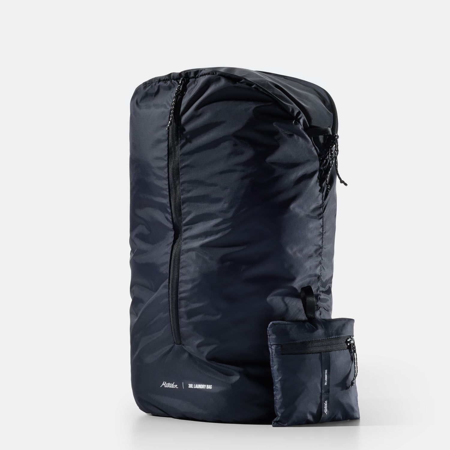 PACKABLE LAUNDRY BAG (MATLB1001BK) BLACK