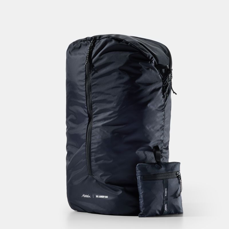 PACKABLE LAUNDRY BAG (MATLB1001BK) BLACK