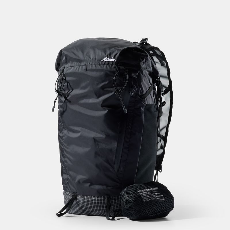 FREERAIN22 WATERPROOF PACKABLE BACKPACK (MATFR223001BK) BLACK