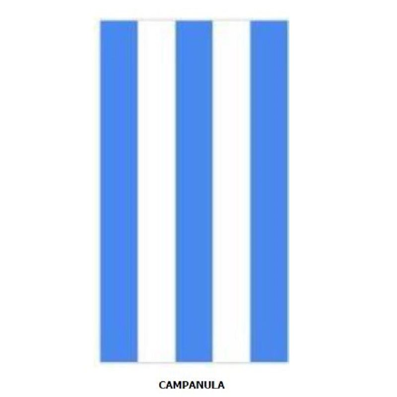 WACI JUMBO CABANA STRIPE BEACH TOWEL (DP12750), Color: CAMPANULA